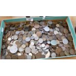 Large quantity of coins
