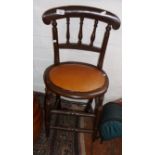 Victorian child's high chair