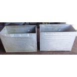 Two Walls Ice Cream aluminium storage boxes