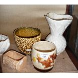 Seven various Sylvac vases