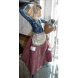 Large Lladro figurine of standing girl with water jug, no. 2387, 43cm tall
