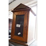 Edwardian wood and glass letters box
