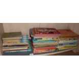 Shelf of girl's annuals