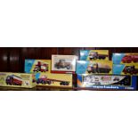 9 various boxed Corgi Classics commercial vehicles