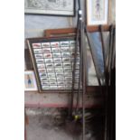Chimney sweeping rods and some prints