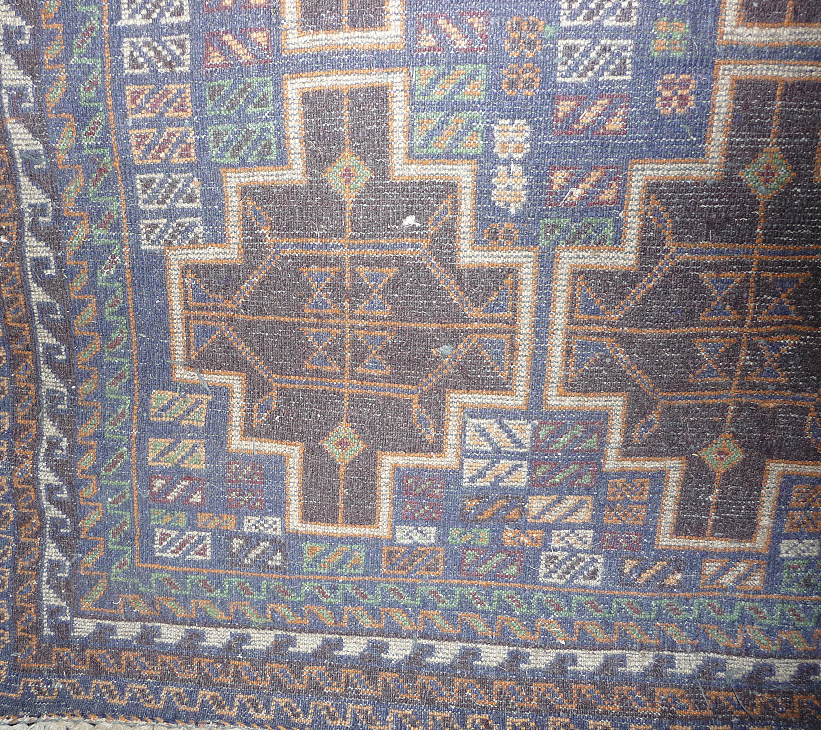 Caucasian rug - Image 2 of 2