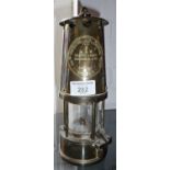 Brass miner's lamp Type 6 Protector Lamp & Lighting Company Ltd