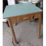Formica topped kitchen table