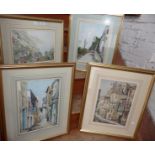 Four watercolours by Irene Willett