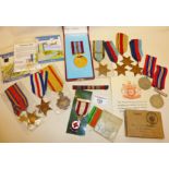 Good collection of WW2 Star medals, inc. Burma, France and Germany, Air Crew Europe, Africa, etc.