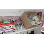 Doctors & Nurses Super Set by Playpeople, inc. a Playmobile ambulance and collection of plastic