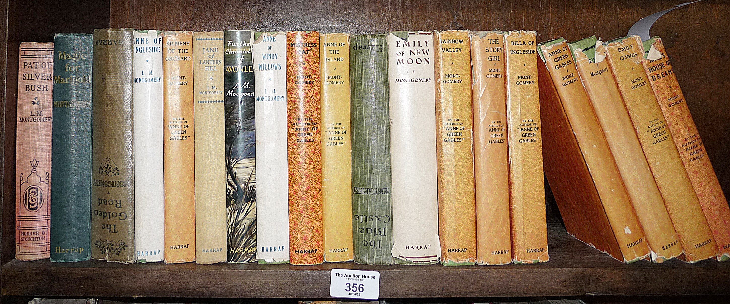 Collection of L.M. Montgomery books (author of Anne of Green Gables)
