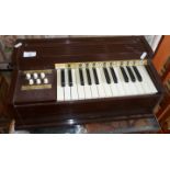 Vintage Rosedale electric chord organ