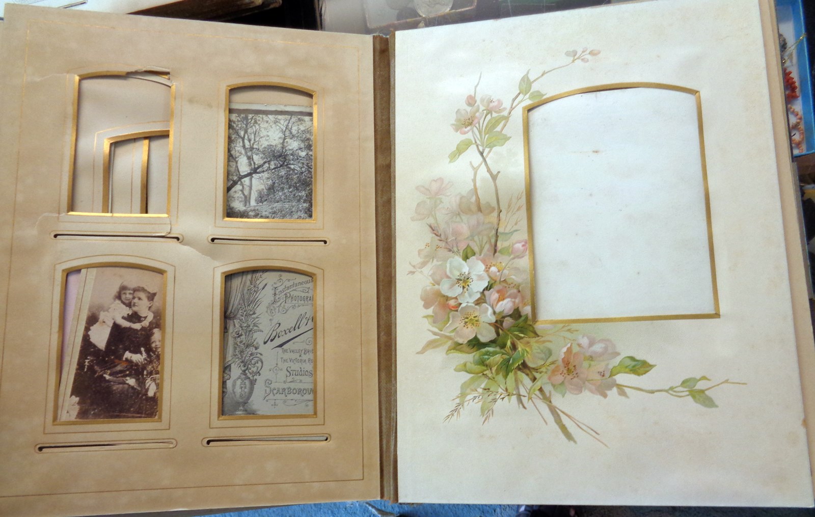 Three Victorian photograph albums of cartes des visites and cabinet cards - Image 6 of 7