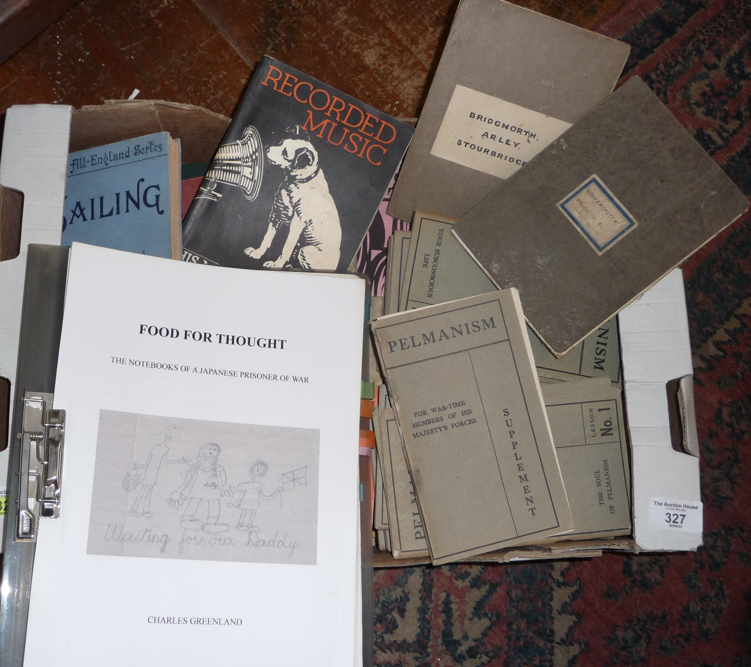 Assorted paper ephemera and booklets