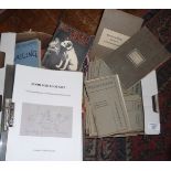 Assorted paper ephemera and booklets