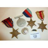 WW2 medal group, inc. the Burma and Africa Star