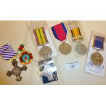 Seven replica medals