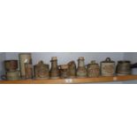 Collection of Tremar pottery cruet sets and storage jars (12)