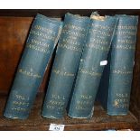 Johnson's Dictionary of the English Language by Dr. Latham, 4 vols, 1882