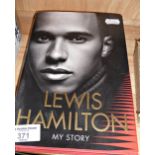 Lewis Hamilton autobiography "My Story" signed hardback book, 1st Edition 2007