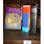 Four 1st Edition Harry Potter books