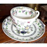 Mintons very large breakfast tea cup and saucer