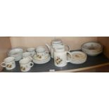 Royal Doulton "Cornwall" tea and part dinner service