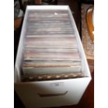 Large collection of rock, soul and Tamla Motown single vinyl records with wrappers