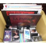 Assorted vinyl LP's and cassettes