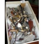 Large quantity of vintage wrist watches and parts