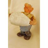 Vintage Obelix wind-up clockwork tinplate toy (from Asterix)