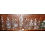 Collection of chemist's bottles, 21 various sizes