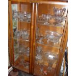 Large collection of Chippendale pressed glass (on 3 shelves)