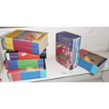 Five various Harry Potter hardback novels, inc. First Editions, and the Ted Smart Harry Potter