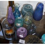 Collection of British studio glass, inc. Anthony Stern, Charlie Meaker (2), Adrian Sankey and others