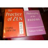 The Practice of Zen Chang Chen-Chi and "Philosophy of the Buddha" Professor A.J. Bahm, 1st Editions