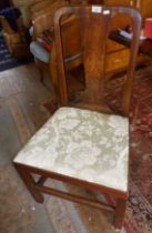 Georgian country oak dining chair