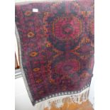 Persian type rug, 85" long x 48" wide
