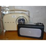 A Bush Classic AM/FM radio and a Bush Classic stereo FM radio