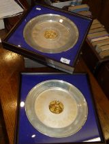 Danbury Mint - The Earl Marshal and the College of Arms Authorised Coronation Anniversary Plate,
