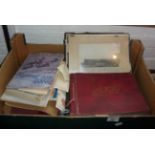 Box of assorted ephemera and booklets