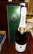 Boxed and sealed bottle of 75cl Pol Roger & Co. Champagne