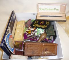 Box of assorted items