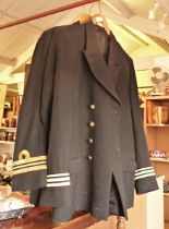 Royal Navy Lt. Commanders uniform and a similar blazer