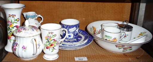 Collection of Royal Worcester china ware
