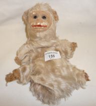 A Norah Wellings monkey glove puppet, c.1930s