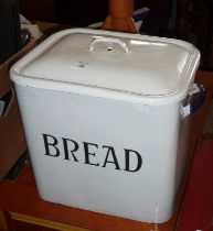 Enamel "Bread" bin