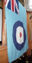 Full size post-war RAF flag, 6ft x 3ft