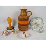 Mixed ceramics to include Royal Tudor Wa